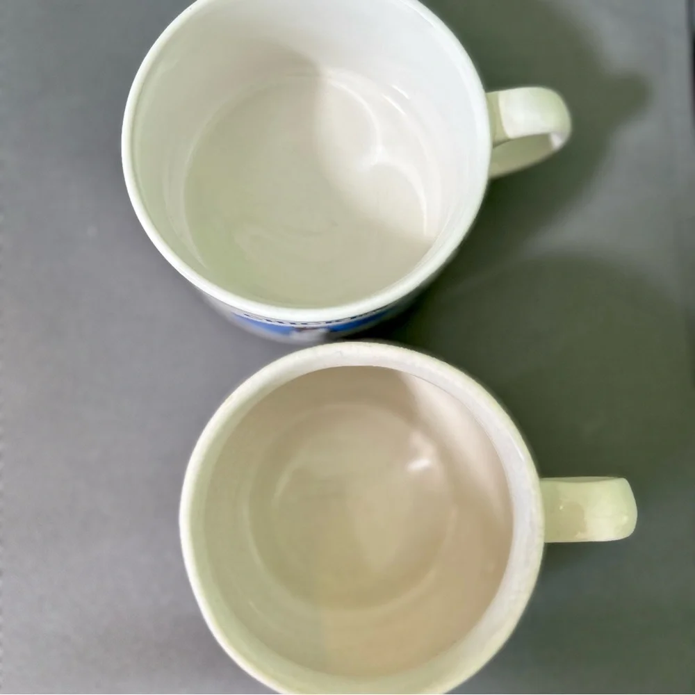 Vintage Rustic Retro Chicken & Tomato Soup Cottagecore Mug Bowl Set of 2 - Picture 4 of 8
